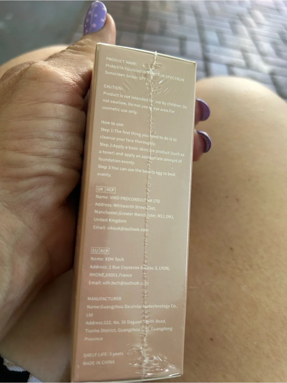 Forever Bloom Phansta Foundation - With sunscreen